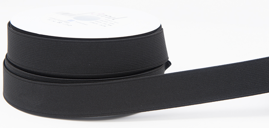 30mm Elastic Black